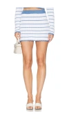 Loveshackfancy Willette Crochet Miniskirt In White
