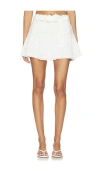 Loveshackfancy Willia Skirt In White