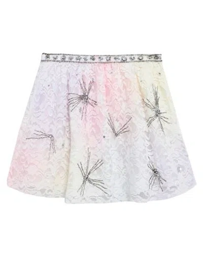 Loveshackfancy Woman Mini Skirt Light Pink Size 8 Cotton, Nylon, Viscose