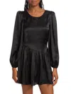 Loveshackfancy Garcia Dress In Black In Black