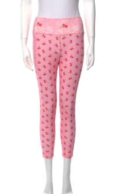 Loveshackfancy Women's Highland Legging In Rosy Romance In Pink