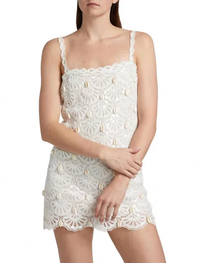 Loveshackfancy Women's Lamont Dress In Ecru In White