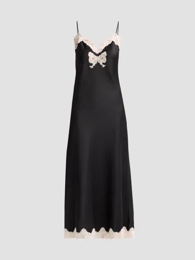 Loveshackfancy Lomira Slip Dress In Purple
