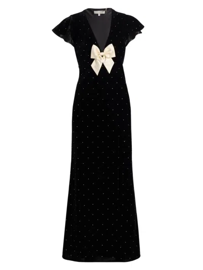 Loveshackfancy Melora Dress In Black