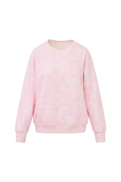 Loveshackfancy Women's Palo Pullover Sweatshirt In Pink