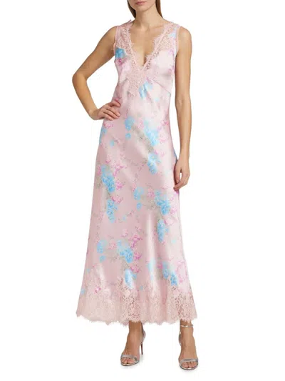 Loveshackfancy Women's Serene Slip Maxi Dress In Pink