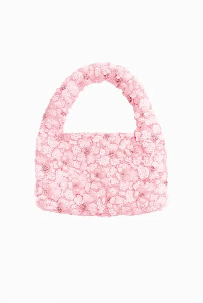 Loveshackfancy Women's Serina Hand-beaded Sequin Mini Purse In Pink