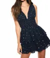 Loveshackfancy Soira Dress In Celestial Navy In Blue