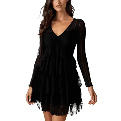 Loveshackfancy Womens Lace Vneck Mini Dress