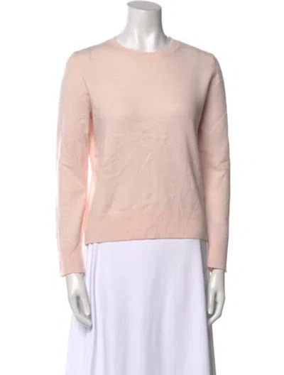 Pre-owned Loveshackfancy Wool Crew Neck Sweater In Neutral