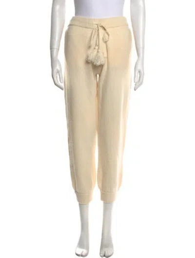 Pre-owned Loveshackfancy Wool Skinny Leg Pants W/ Tags