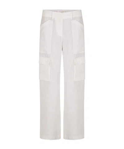 Loveshackfancy Work Casual Pants In White