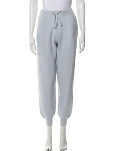 Pre-owned Loveshackfancy X Max&moi Wool Sweatpants In Blue