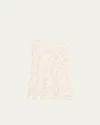 Loveshackfancy Zelia Embellished Mini Dress In White