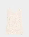 Loveshackfancy Zelia Embellished Mini Dress In White