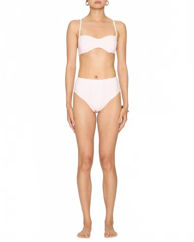 Loveshackfancy Zofia Two-piece Bikini In Angel Pink In Neutral
