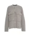 Loveshild 1979 Claine' Cardigan In Gray