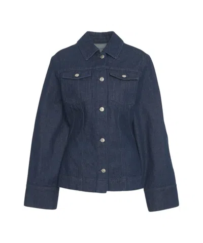 Loveshild 1979 Shirt 'grace' Denim In Blue