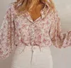 Lovesoft Pink Floral Print Blouse