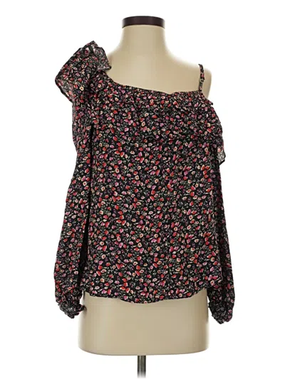 Pre-owned Lovestitch 3/4 Sleeve Blouse In Red