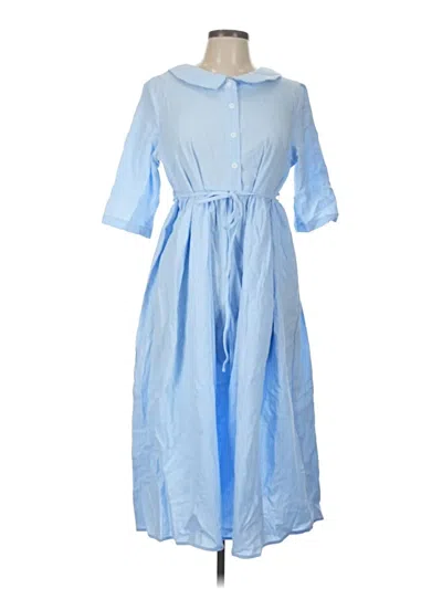 Lovestitch 3/4 Sleeve T-shirt In Blue