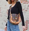 Lovestitch Bohemian Adventure Satchel Bag In Brown In Brown