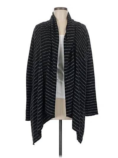 Pre-owned Lovestitch Cardigan Sweater In Black