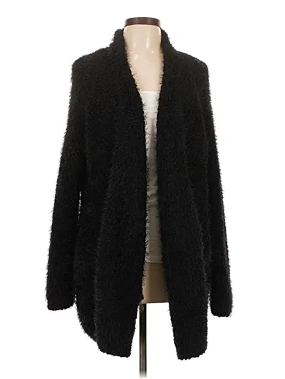 Pre-owned Lovestitch Cardigan Sweater In Black