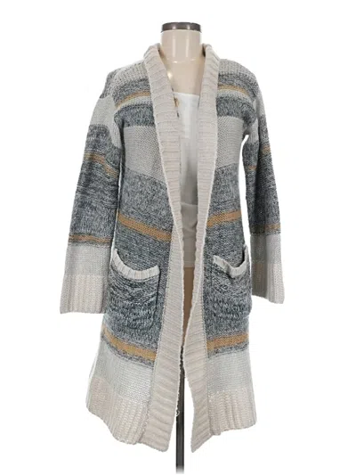 Pre-owned Lovestitch Cardigan Sweater In Gray