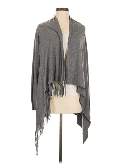 Pre-owned Lovestitch Cardigan Sweater In Gray