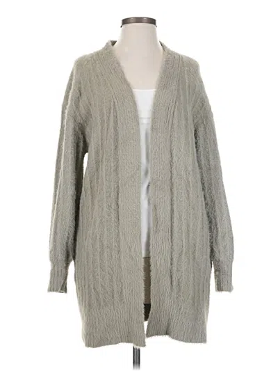 Pre-owned Lovestitch Cardigan Sweater In Gray
