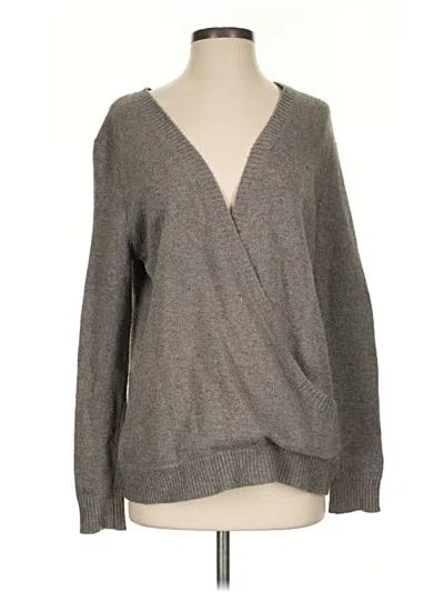 Pre-owned Lovestitch Cardigan Sweater In Gray