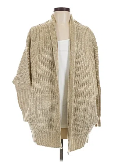 Lovestitch Cardigan Sweater In Brown