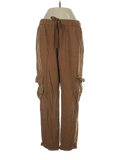 Pre-owned Lovestitch Cargo Pants In Brown