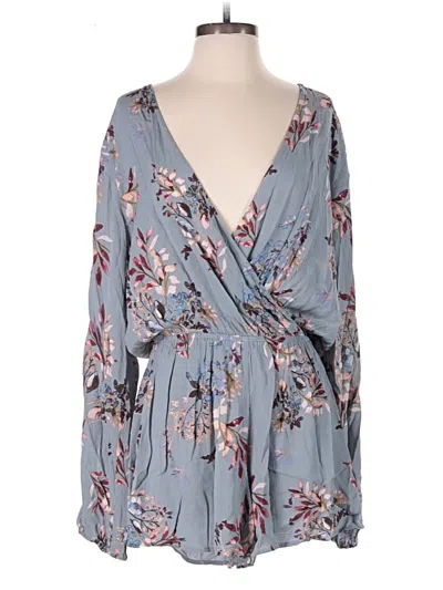 Lovestitch Casual Dress In Blue