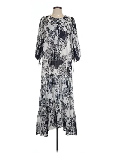 Pre-owned Lovestitch Casual Dress In Gray