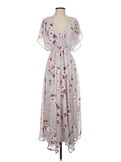 Pre-owned Lovestitch Casual Dress In Gray