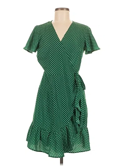 Pre-owned Lovestitch Casual Dress In Green