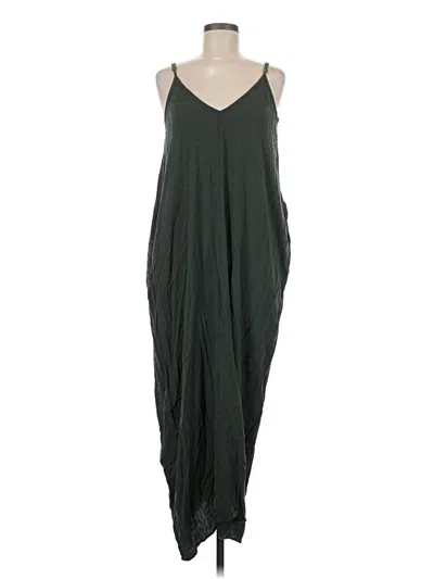 Pre-owned Lovestitch Casual Dress In Green