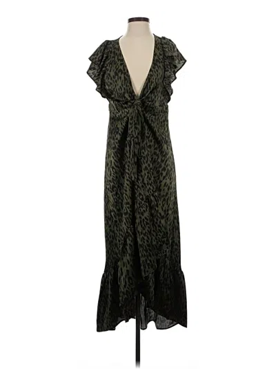 Pre-owned Lovestitch Casual Dress In Green