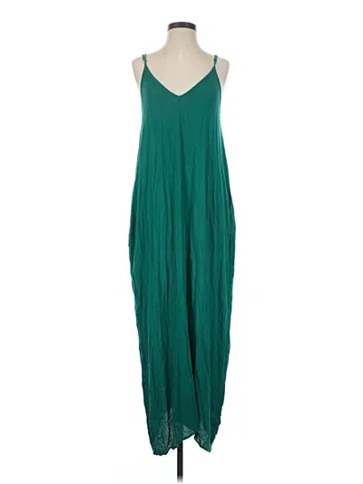 Pre-owned Lovestitch Casual Dress In Green