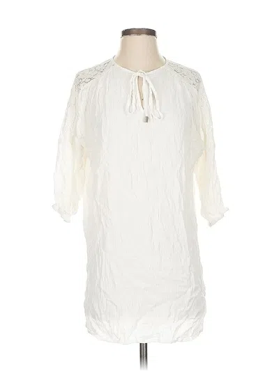 Pre-owned Lovestitch Casual Dress In Ivory