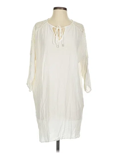 Pre-owned Lovestitch Casual Dress In Ivory