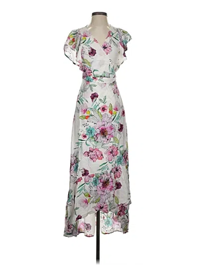 Pre-owned Lovestitch Casual Dress In Ivory