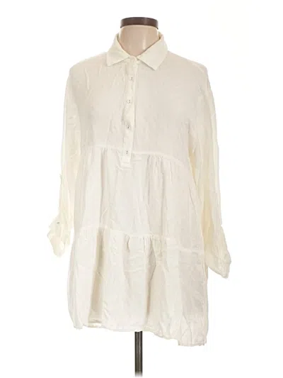 Pre-owned Lovestitch Casual Dress In Ivory