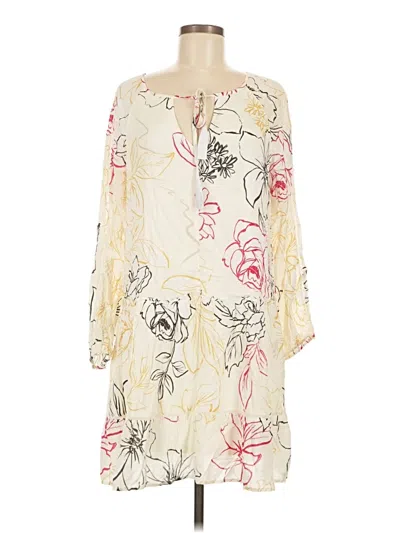 Pre-owned Lovestitch Casual Dress In Ivory