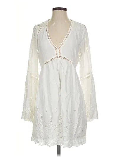 Pre-owned Lovestitch Casual Dress In Ivory