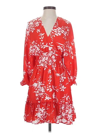 Pre-owned Lovestitch Casual Dress In Red