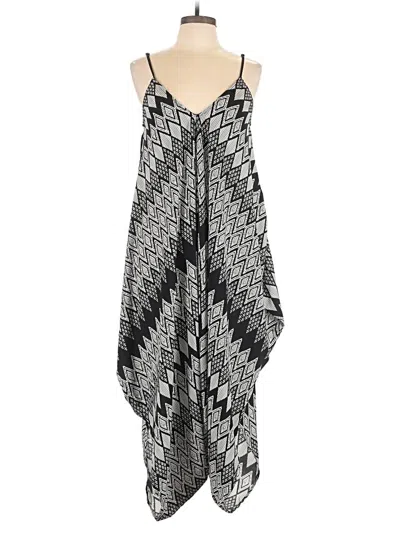 Pre-owned Lovestitch Casual Dress In Silver