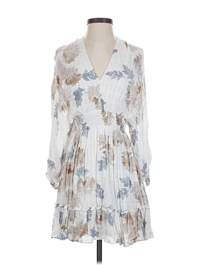 Pre-owned Lovestitch Casual Dress In White